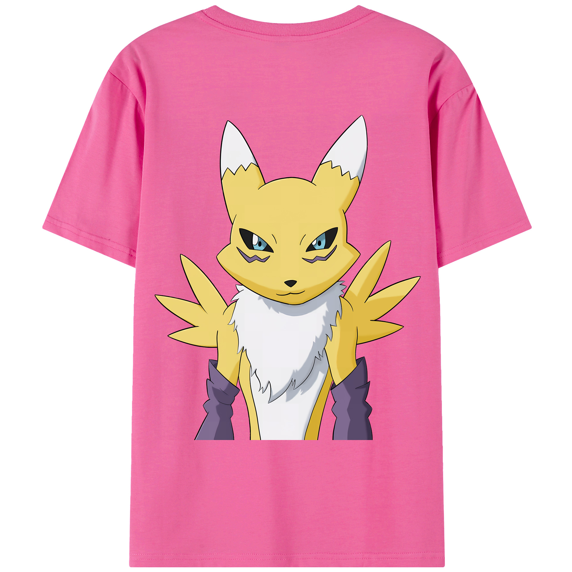 （画像用） Digimon デジタルモンスター/デジモン レディース半袖Tシャツ(バックプリント)